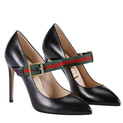 black gucci pumps